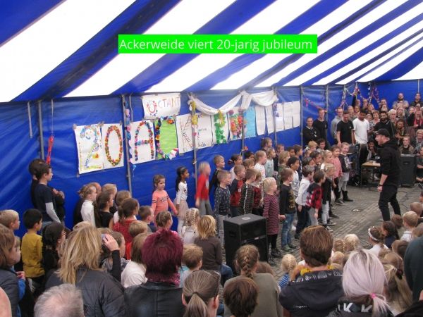 Octantschool Ackerweide viert 20-jarig jubileum